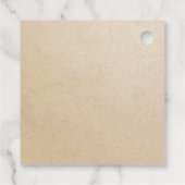 Eigene Handlung mit benutzerdefinierten Gefälligke Geschenkanhänger (Rückseite)