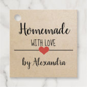 Eigene Handlung mit benutzerdefinierten Gefälligke Geschenkanhänger (Vorderseite)