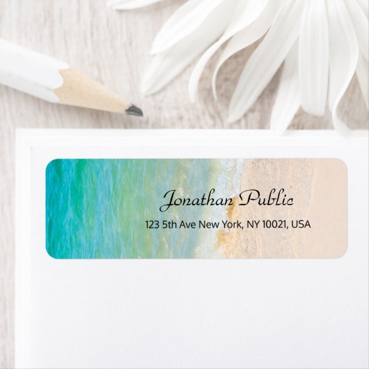 Eigene Handschrift Küstenstrandwache kehren zurück (Insitu)