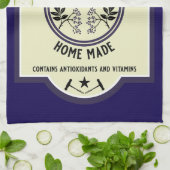 Eigene hausgemachte Elderberry Drinks Geschirrtuch (Gefaltet)