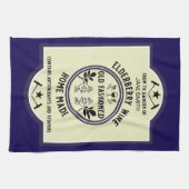 Eigene hausgemachte Elderberry Drinks Geschirrtuch (Horizontal)