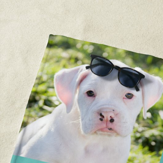 Eigene Haustiere, benutzerdefinierte Hunde Strandtuch (Beispiel)