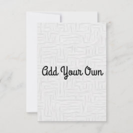 Eigene hinzufügen - Einladung