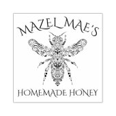 Eigene Honigmarke Gummistempel (Prägung)