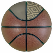 Eigene Initialen, graubraune Pflastersteine Basketball (Rechts)