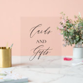 Eigene Karten und Geschenksign | Begrüßungszeichen Acrylschild (Hochzeit)
