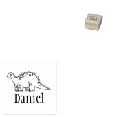 Eigene Kid-Dino-Signatur Gummistempel (Stempel)