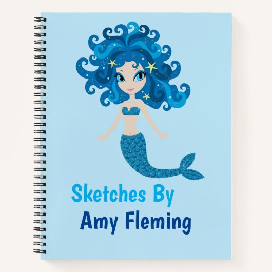 Eigene Kinderskizze Notizblock (Vorderseite)