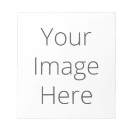 Eigene kleine 5,5" x 6" Notepad - 40 Seiten Notizblock