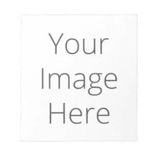 Eigene kleine 5,5" x 6" Notepad - 40 Seiten Notizblock