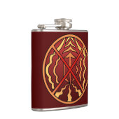 Eigene Kunstflasche Eigene spirituelle Geschenke Flachmann (Rechts)