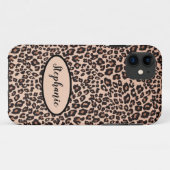Eigene Leopard-Tierdruckzelle iPhone-Case Case-Mate iPhone Hülle (Rückseite (Horizontal))
