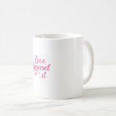 Eigene Liebe Inspirationsdesign Kaffeetasse (VorderseiteRechts)