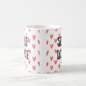 Eigene Liebe Maßgeschneiderte Tasse | Gestaltbare  (Mittel)