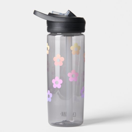 Eigene Liebe Retro Floral Trinkflasche (Rechts)