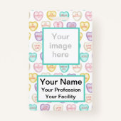 Eigene Liebe Süßwarenherzen - Weißes Abzeichen Ausweis (Vorderseite)