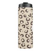 Eigene Logo-Leopard-Druck Thermal-Tumbler Thermosbecher (Vorderseite)