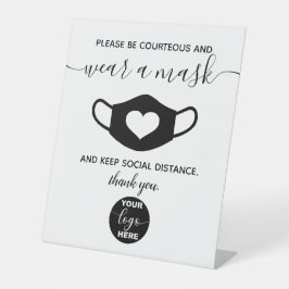 Eigene Logo-Markenbezeichnung Business Safety Wear Sockelschild