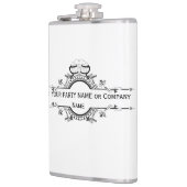 Eigene Logo-Stemless-Weinflasche Flachmann (Links)
