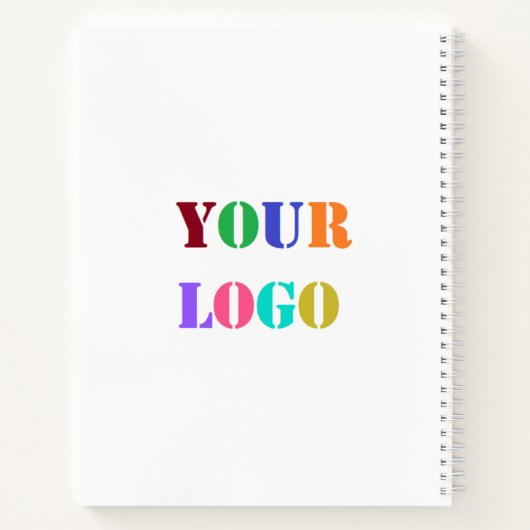 Eigene Logo-Werbeaktion für Ihr Business-Notebook Notizblock (Rückseite)