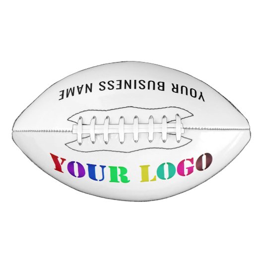 Eigene Logo-Werbung für Ihr Unternehmen Personalis Football (Vorderseite)