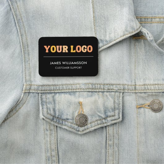 Eigene Logokombination Magnetic oder Button Back E (Beispiel)