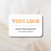 Eigene Logokombination Magnetic oder Button Back E