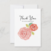 Eigene Logos für kleine Unternehmen bedanken sich Karte (Vorderseite)