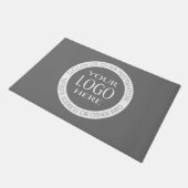 Eigene Logos und Rundschreiben hinzufügen Fußmatte (Schrägansicht)