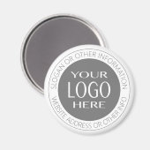 Eigene Logos und Rundschreiben hinzufügen Magnet (Vorderseite/Rückseite)