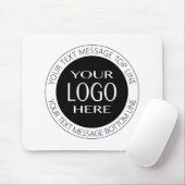Eigene Logos und Rundschreiben hinzufügen Mousepad (Mit Mouse)