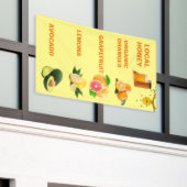 Eigene lokale Obstständer Banner (Äußeres Gebäude)
