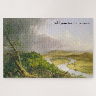 Eigene Malerei, "The Oxbow" von Thomas Cole, 1836. Puzzle