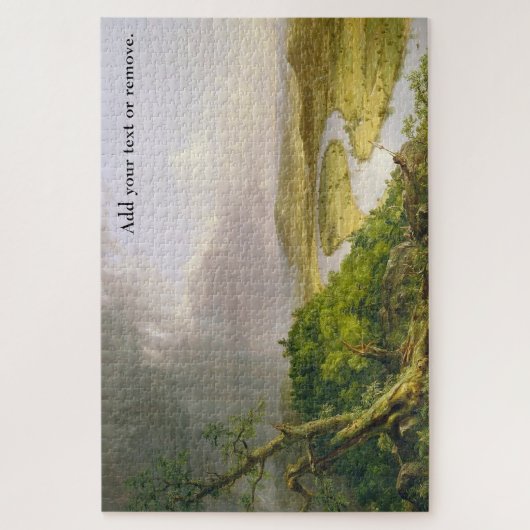 Eigene Malerei, "The Oxbow" von Thomas Cole, 1836. Puzzle (Vertikal)