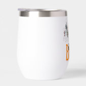 Eigene Marke Weiß und Orange Grunge Halloween (Rechts)