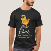 Eigene Markierung für das lustige Pickleball-Zeich T-Shirt (Vorderseite)