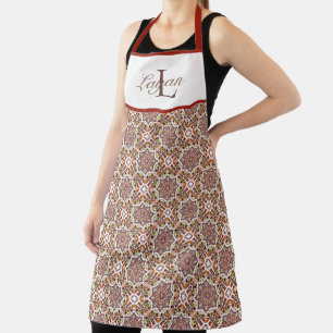 Eigene maurische Inspirierte Druckausgabe Schürze