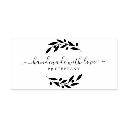 Eigene, moderne Typografie 2 Gummistempel (Prägung)