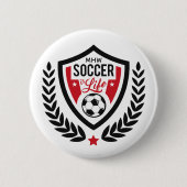 Eigene Monogram-Logo-Buttons Button (Vorderseite)