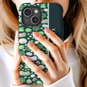 Eigene Moos und Stones - Personalisierter Name Case-Mate iPhone Hülle