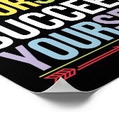 Eigene Motivierend Kostenvoranschläge Poster (Ecke)