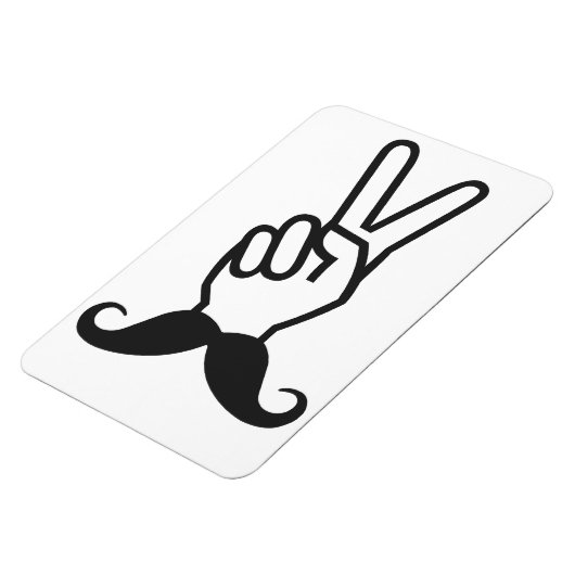 Eigene Mustache-Magnete gewinnen Magnet (Linke Seite)