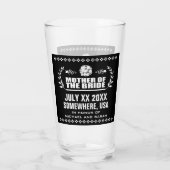 Eigene Mutter der Braut Glas (Rückseite)