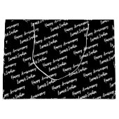 Eigene Namensjubiläum Großes Geschenktüte anpassen (Vorderseite)