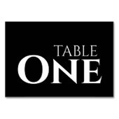 Eigene Nummer erstellen - benutzerdefinierte Numme Tischnummer (Rückseite)