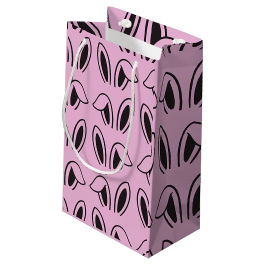 Eigene Ohren Kleine Geschenktüte (Rückseite Schrägansicht)