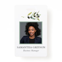 Eigene Olive Branch-Abzeichen mit Foto