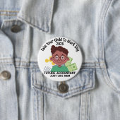 Eigene OM bringen Ihr Kind zur Arbeit Button (Beispiel)