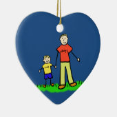 Eigene Ornamente für Vater und Sohn (Rechts)