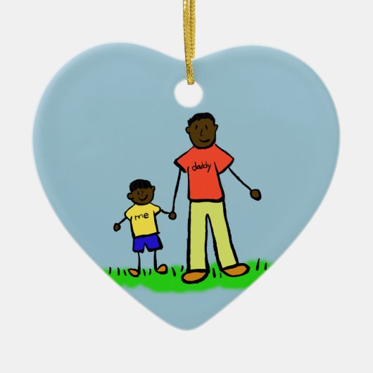 Eigene Ornamente für Vater und Sohn (Vorne)